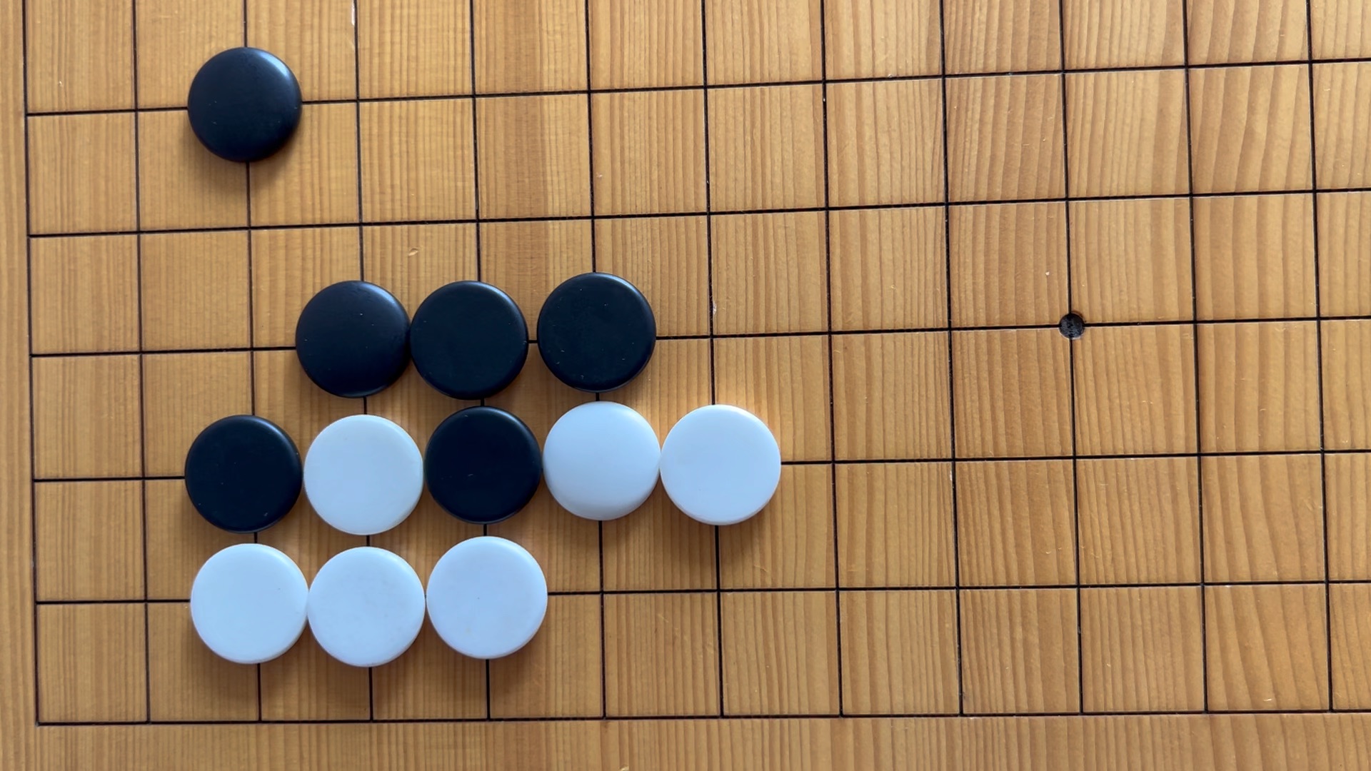 [图]Ai围棋定式大全之星位守角变化11111