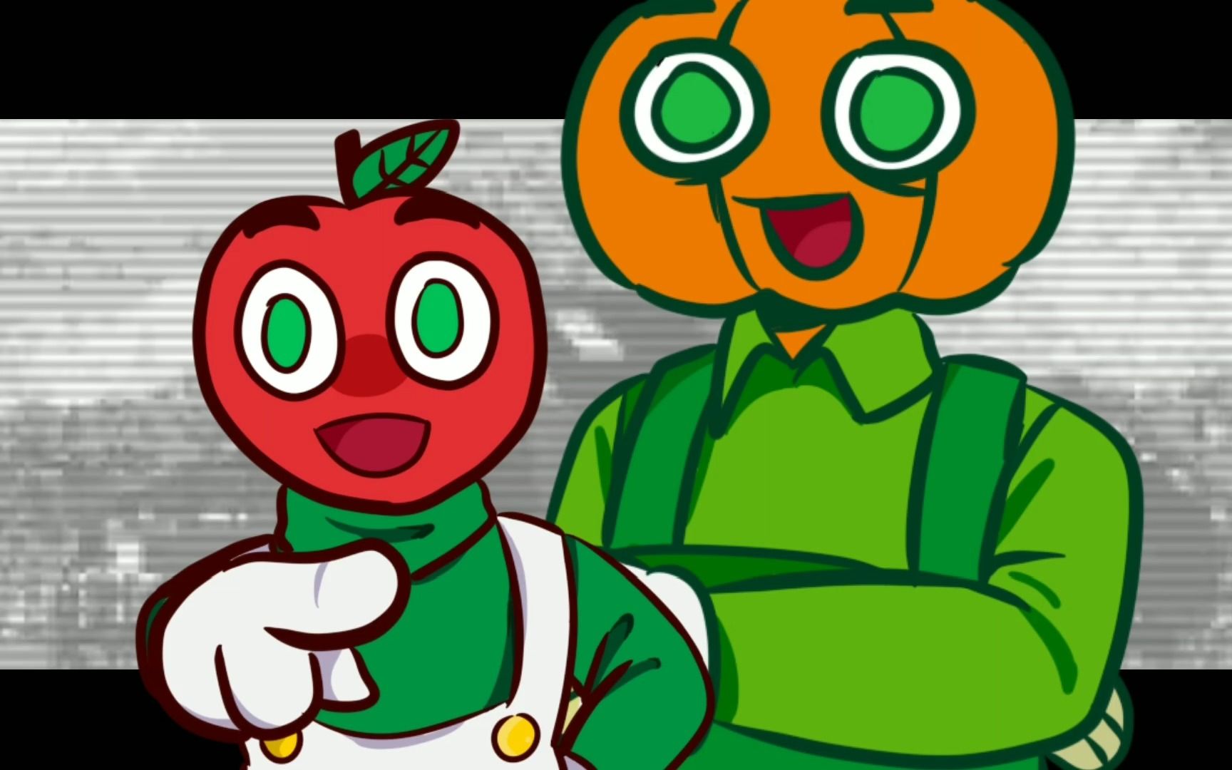 [图]【Andy's Apple Farm/Andy&Peter】posin meme（微剧透注意）