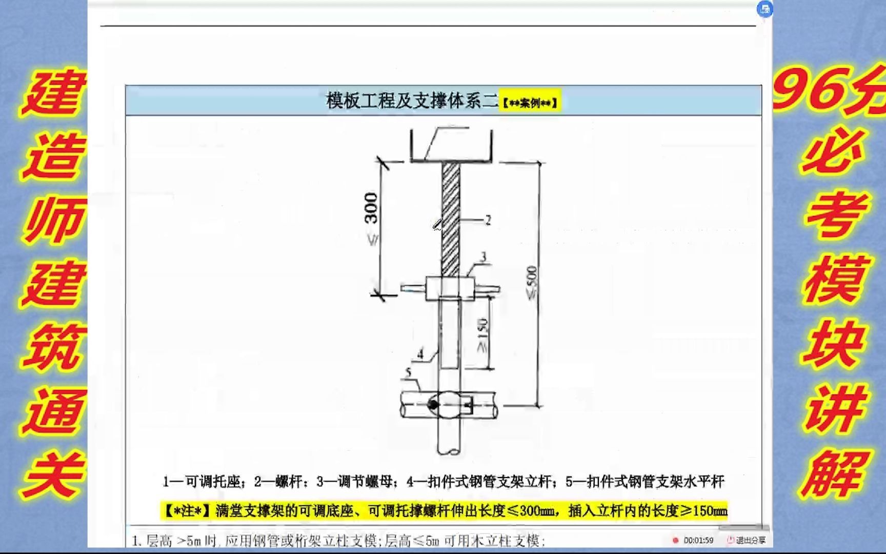 工地6种模板体系优缺点分析,建造师每年考2分选择题目,考生收藏哔哩哔哩bilibili