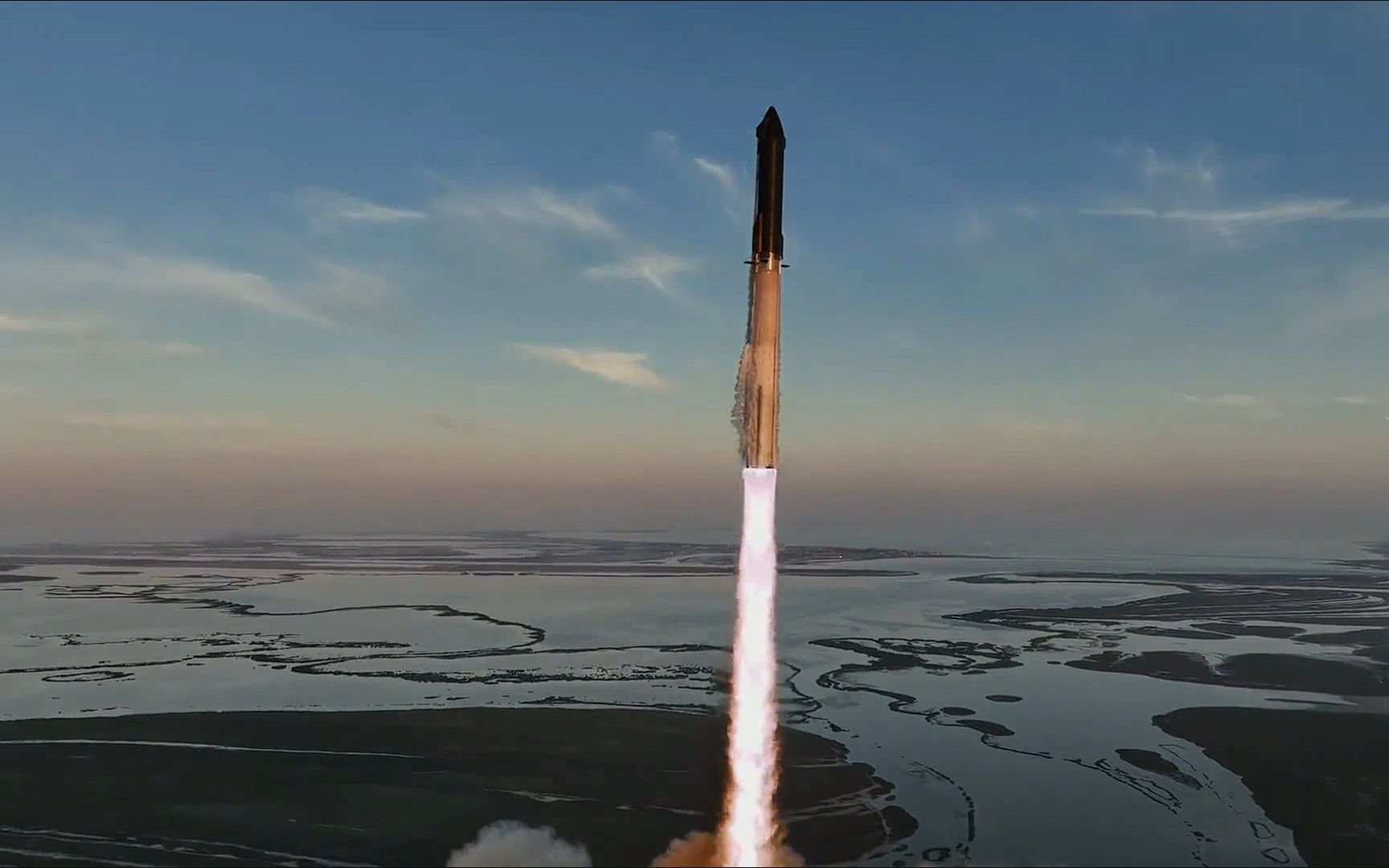 spacex官方发布最新视角