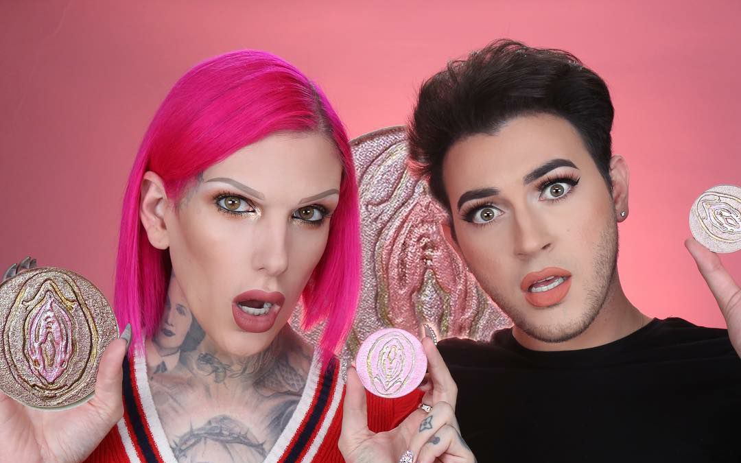 【Jeffree Star】和mannymua一起测试vagina图案高光哔哩哔哩bilibili