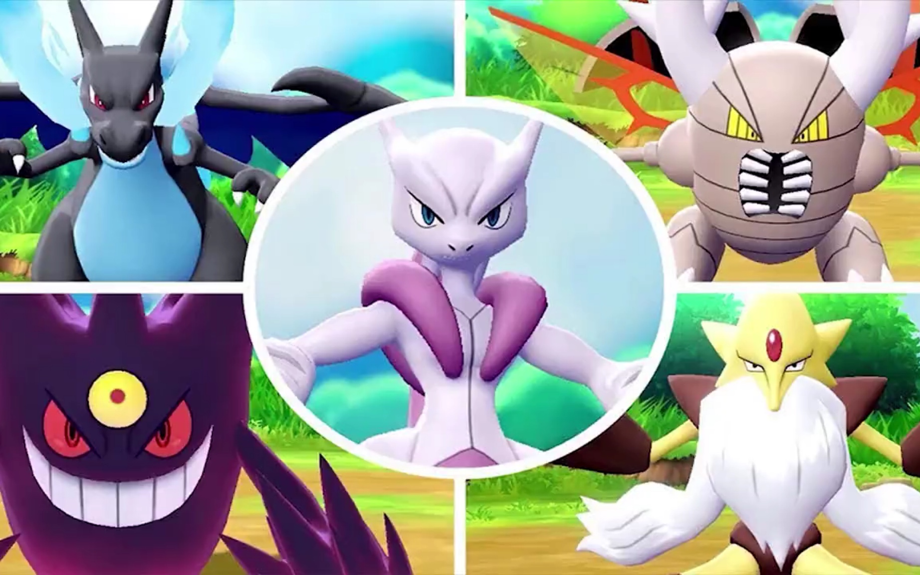 精灵宝可梦第一代全mega进化展示