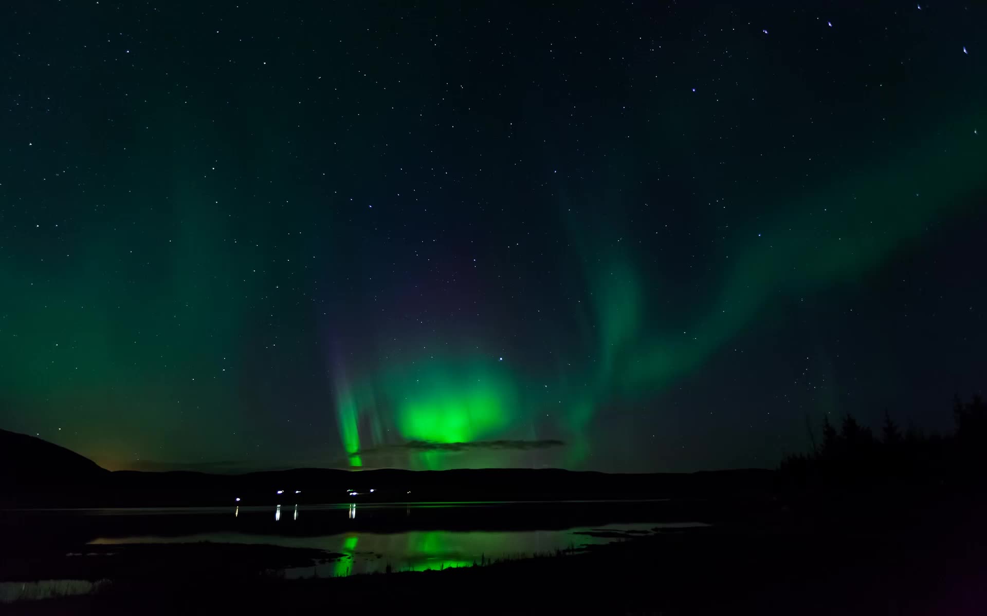田柾国第一次pr小国空灵的声音和极光是绝配