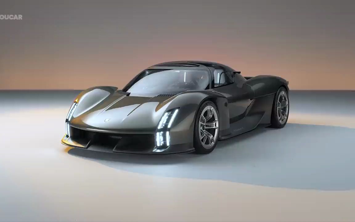 全新保时捷 mission x,下一代电动超级跑车