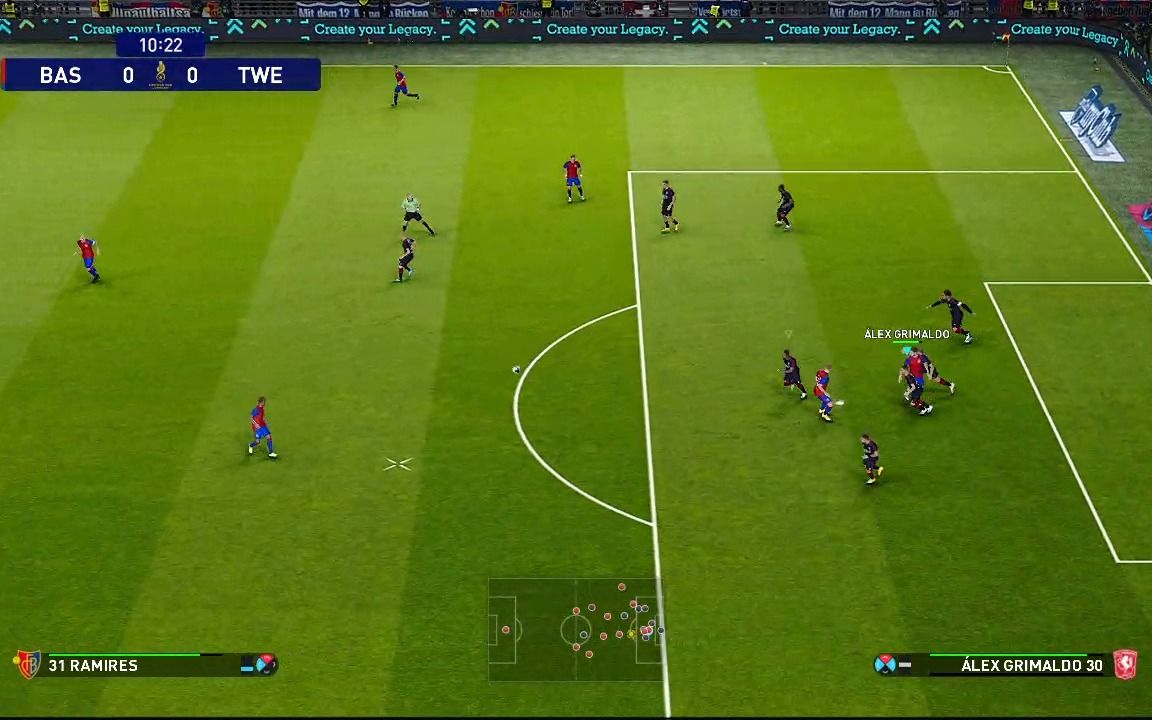 实况足球20219192赛季欧冠小组赛第1比赛日