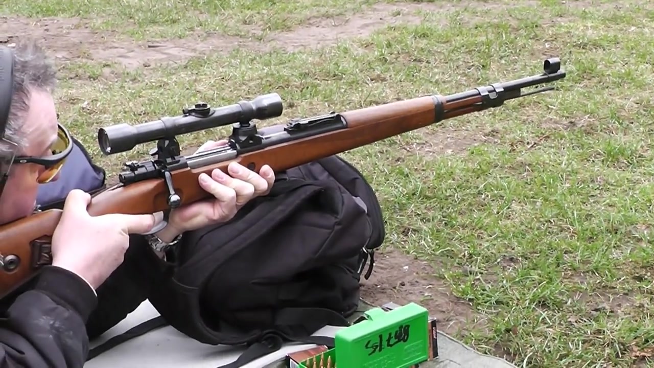 毛瑟k98k 步枪 与 八倍镜_哔哩哔哩_bilibili