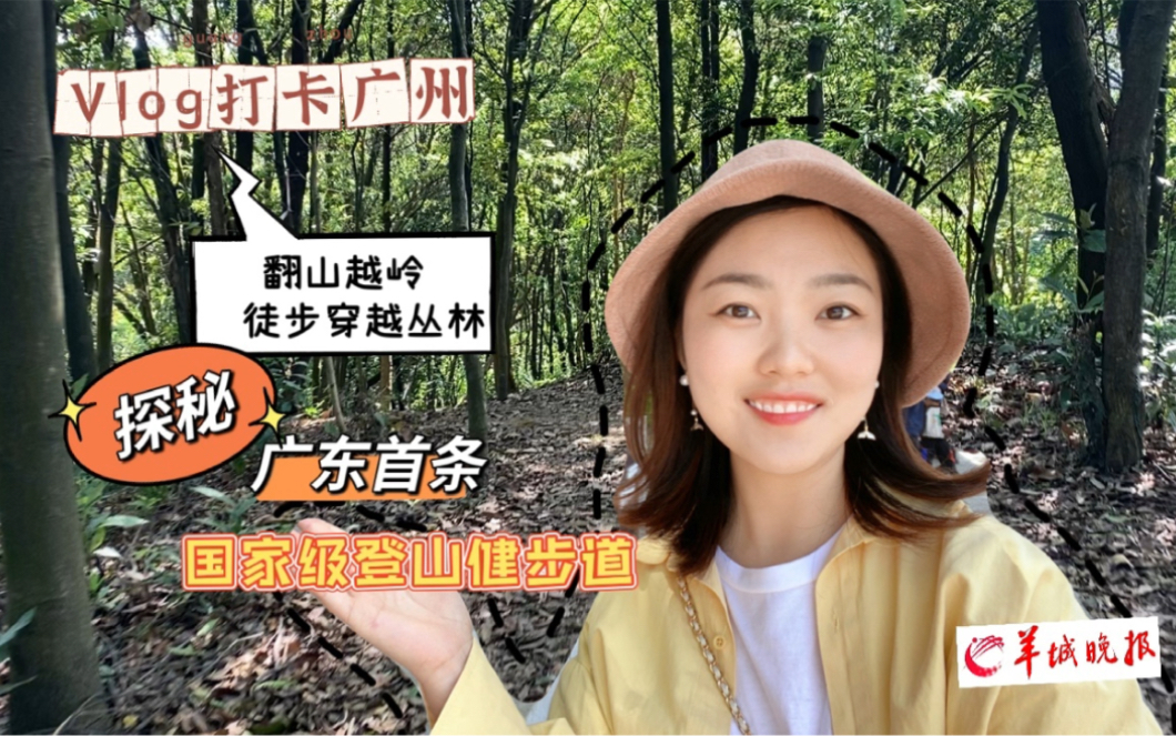 [图]Vlog打卡广州｜徒步丛林！探秘广东首条国家级登山健步道