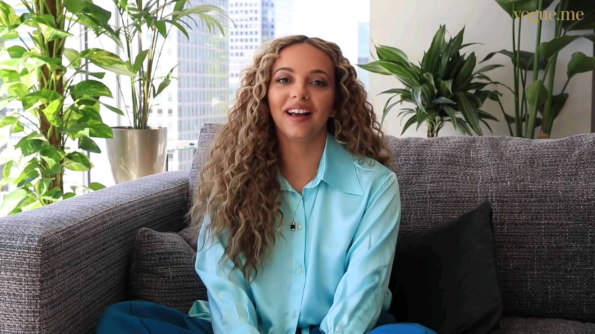 【little mix】jade接受vogue访问,谈关于阿拉伯传统文化,最喜欢的