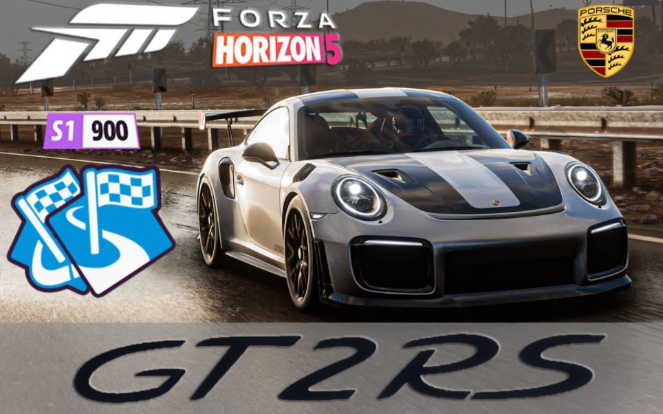 【地平线5】保时捷991.2gt2 rs原厂公路赛改装调校详解