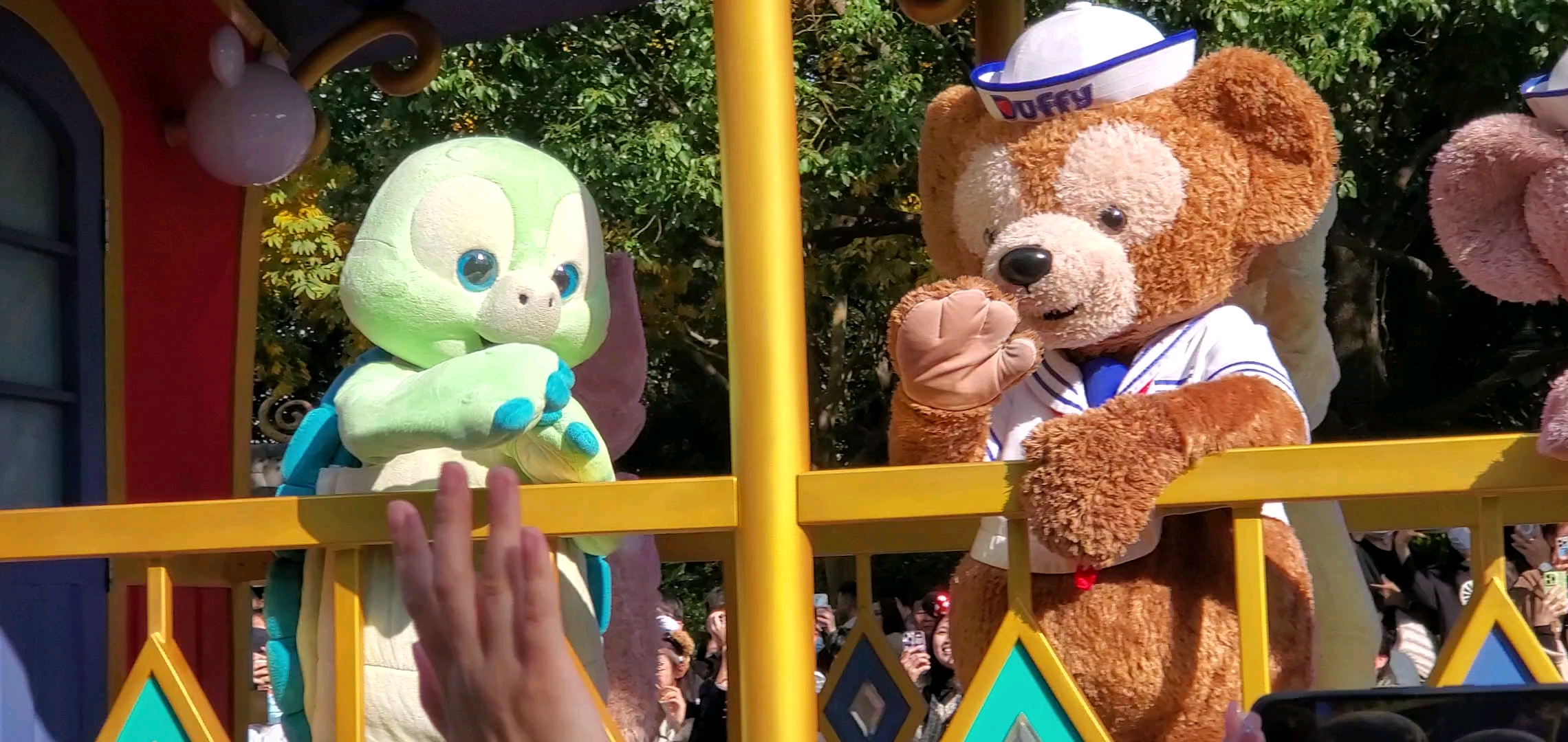 【上海迪士尼】花车olu,可可爱爱