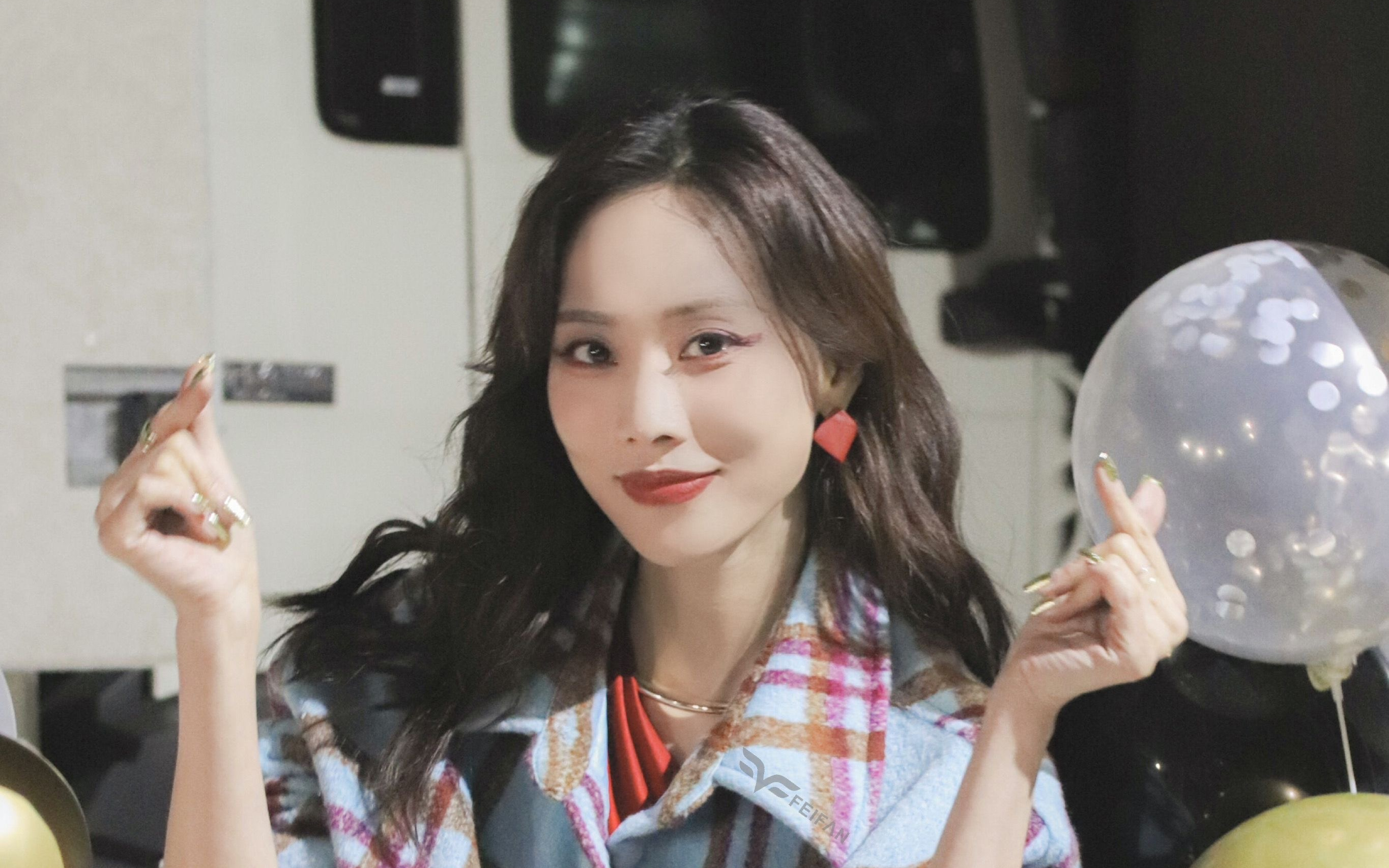 【王霏霏fei|霏凡】百威广告应援现场|20201107