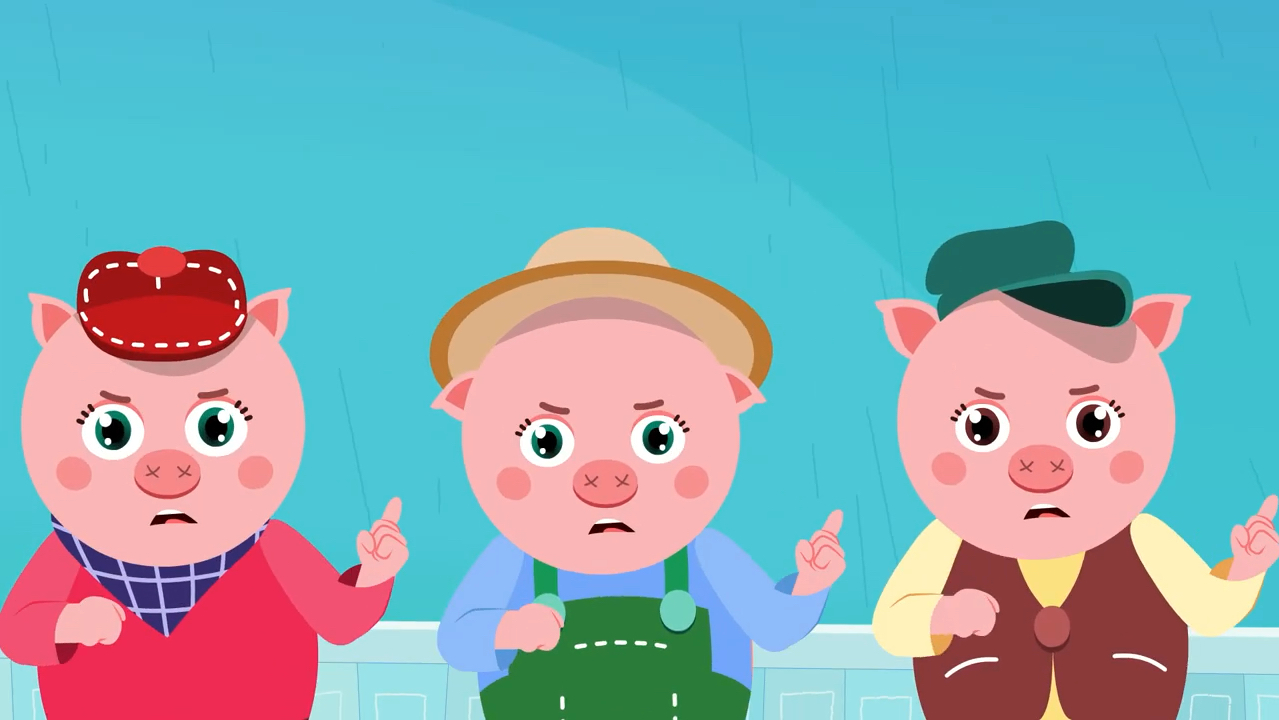 thethreelittlepigs图片,thelittlefairy the three little pigs 三只小猪的故事