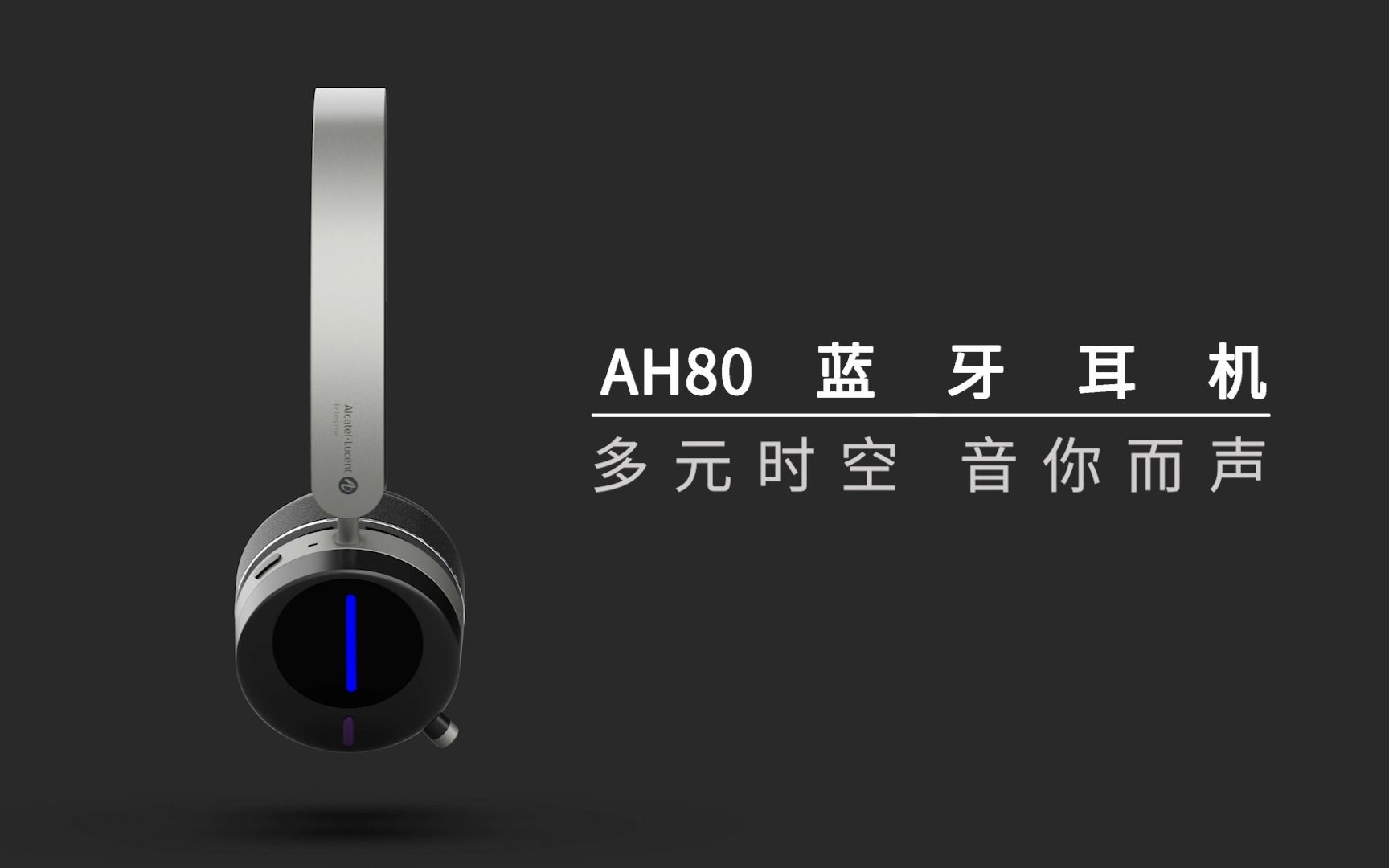 #阿朗终端ALEDevice #阿尔卡特朗讯 AlcatelLucent Enterprise AH80无线蓝牙耳机,卓越性能,纯净音质,适用于多种应用场景:哔哩哔哩bilibili