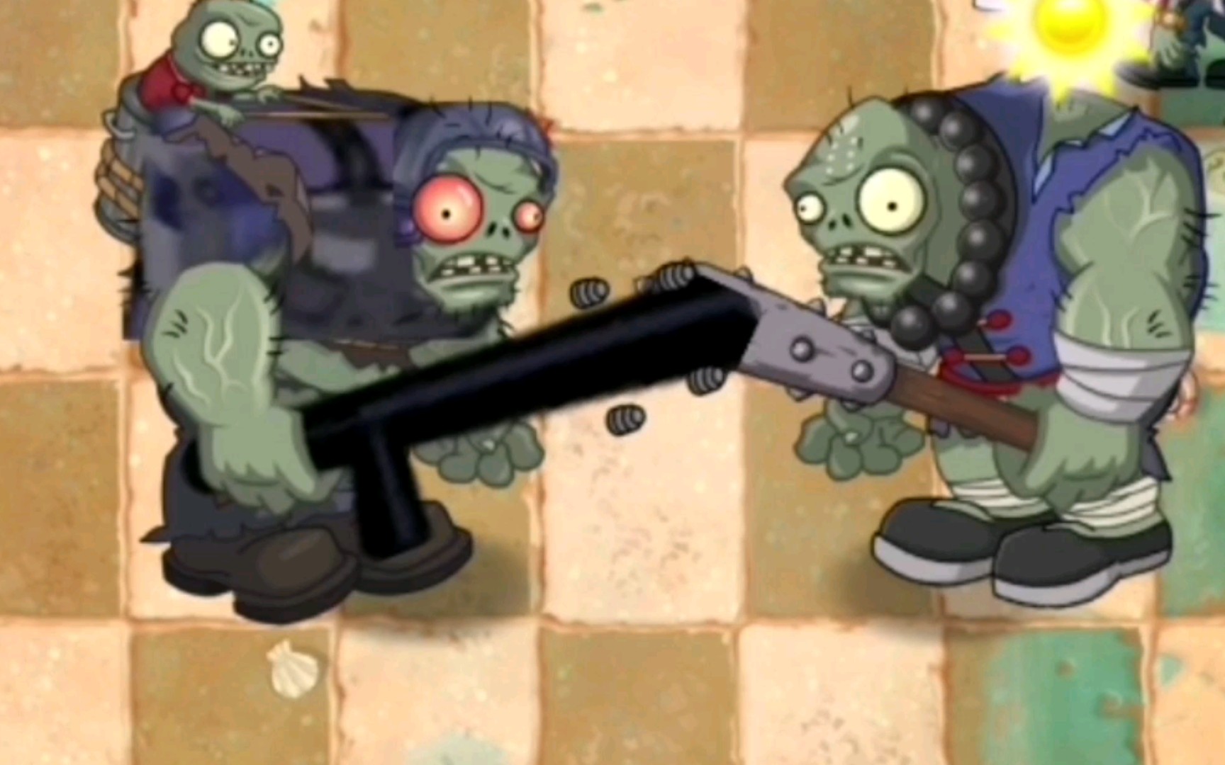 【pvz2】红眼防暴警察巨人vs各种僵尸