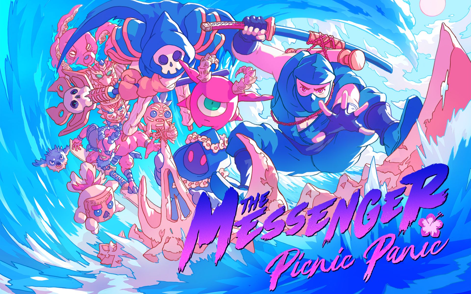 [图]【信使/The messenger】 最后一块面具碎片，简易跳法，踏鸟而行。