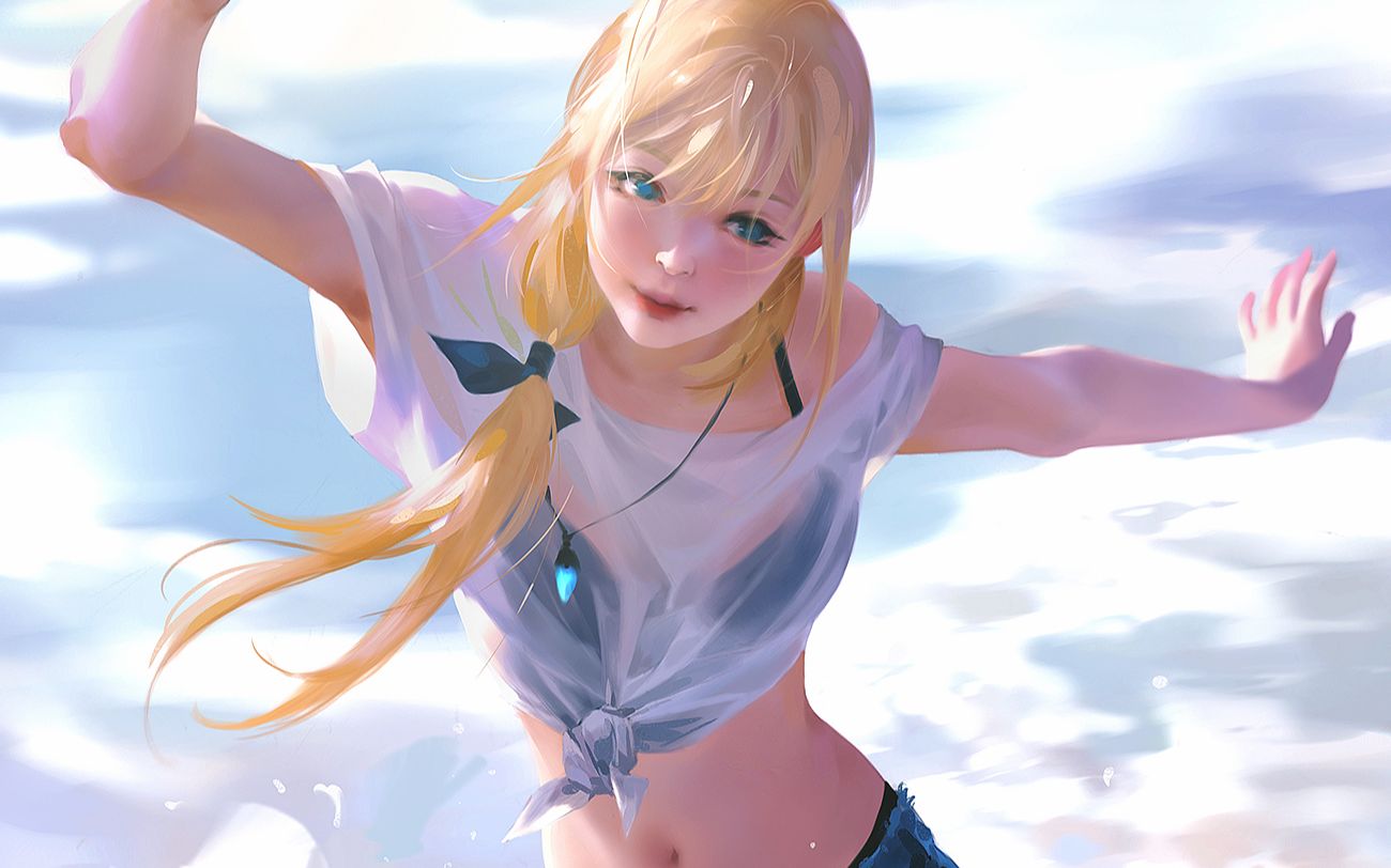 【画师推荐】韩国画师gtz teajune,又纯又欲的美少女,微胖的刚刚好