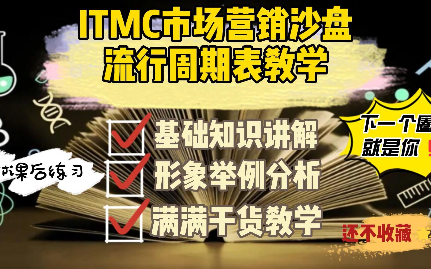 ITMC市场营销沙盘流行周期表教学哔哩哔哩bilibili