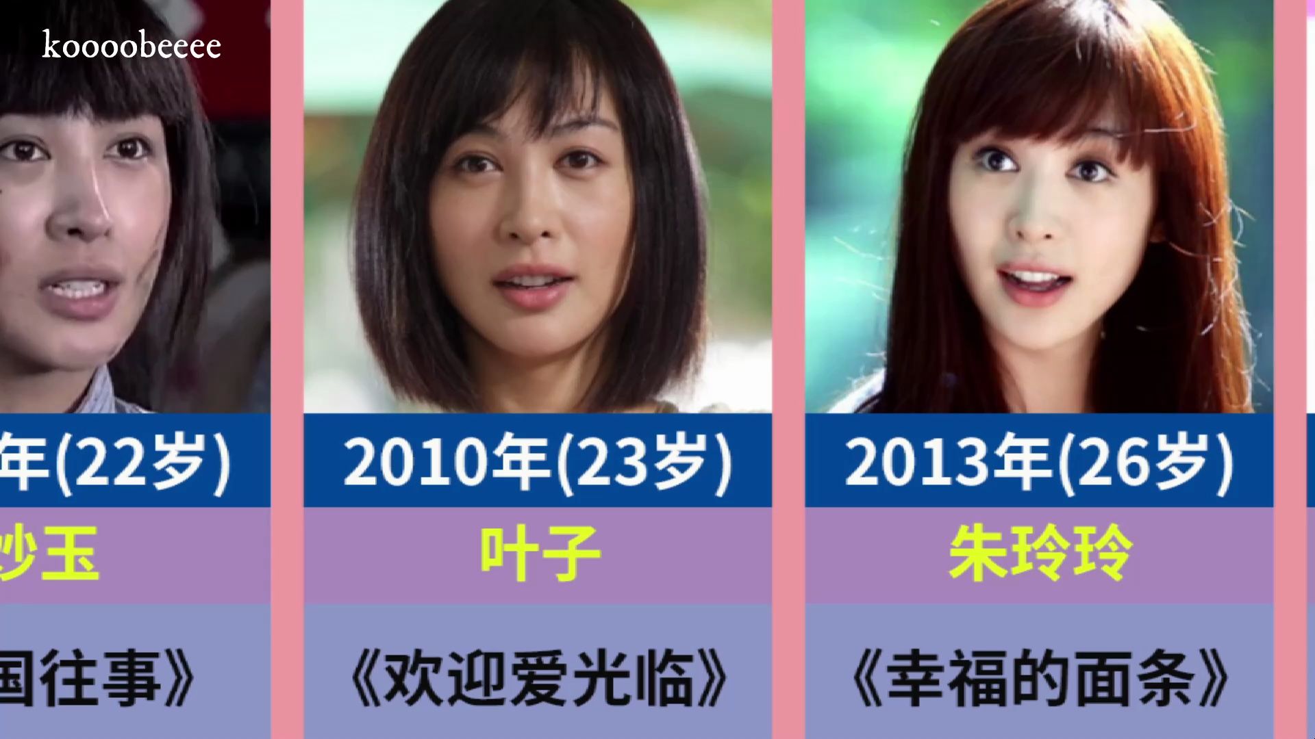 盘点李菲儿所有的电视剧,以前可没有那么抽象
