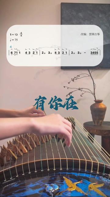 古筝《有你在》|谁能拒绝甜妹赵露思99