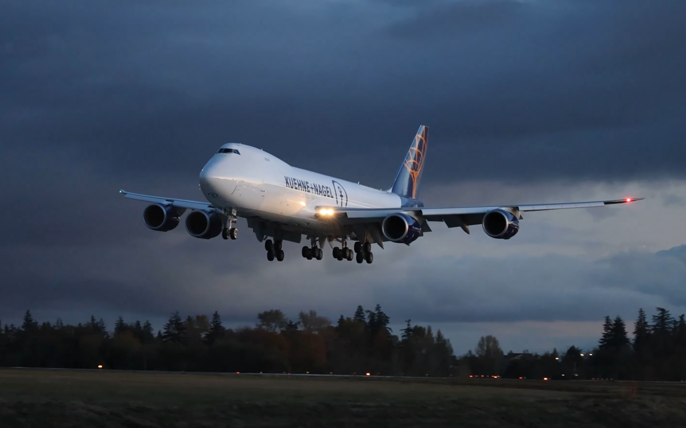 atlas/kuehne nagel 747-8f n862gt|波音佩恩机场|4k