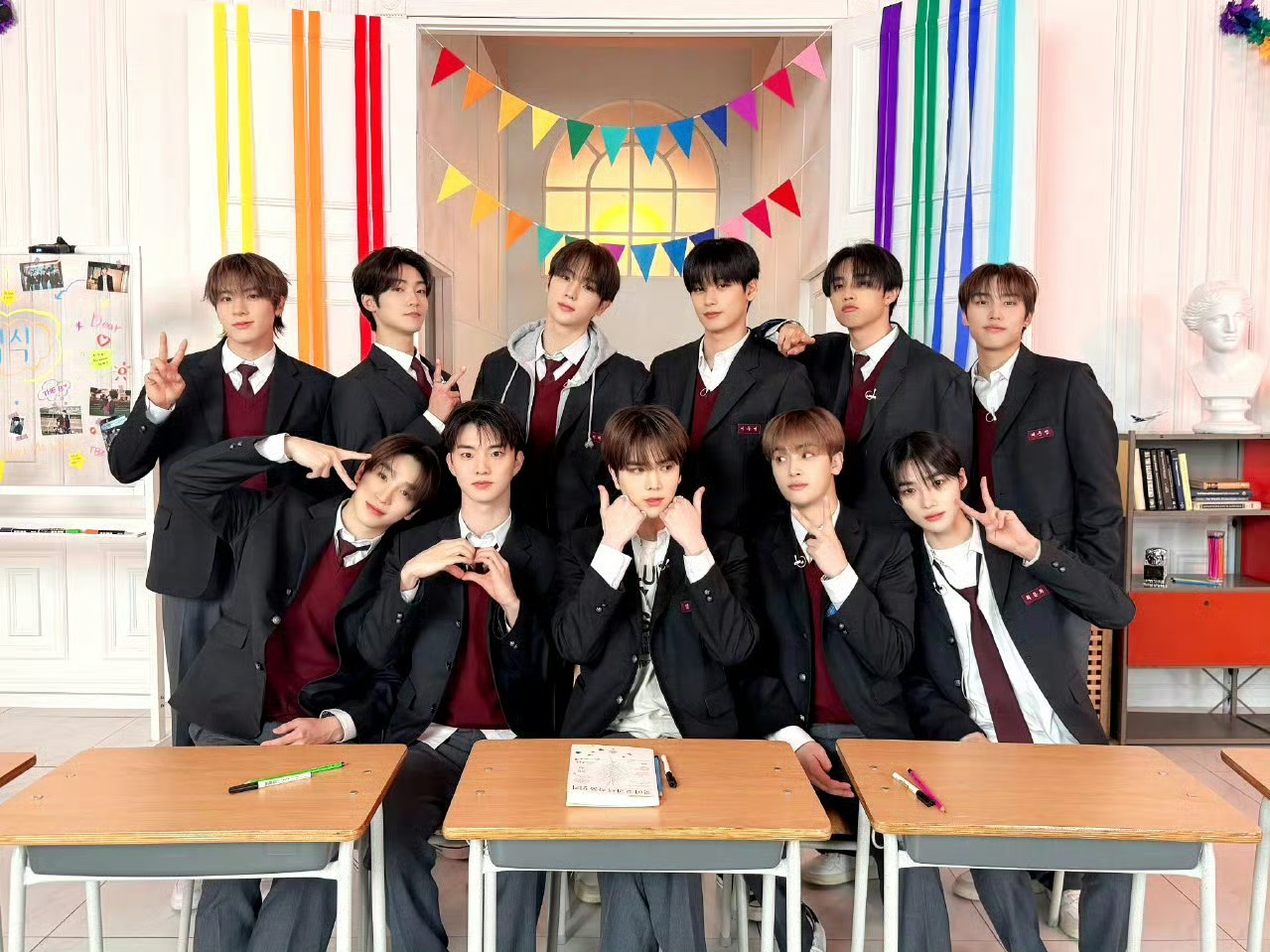 【theboyz/得/认人reaction】帅哥很多的一个团!