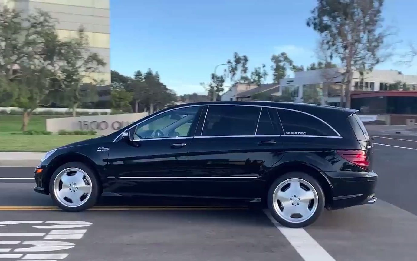 奔驰w251 r级 r63 amg weistec改装机械增压700匹_哔哩哔哩_bilibili