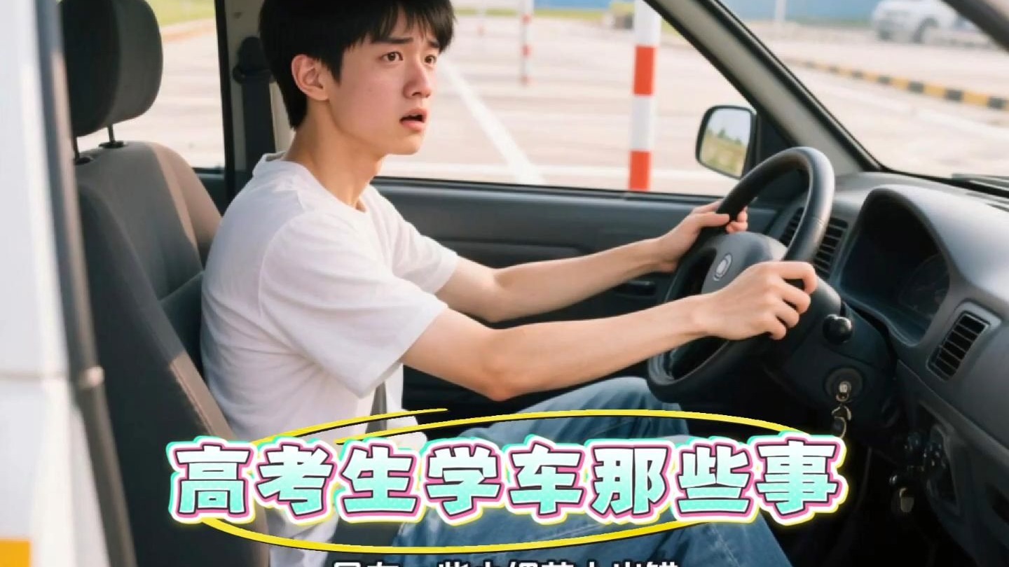 🎓学车考驾照比高考还难？错！🚗