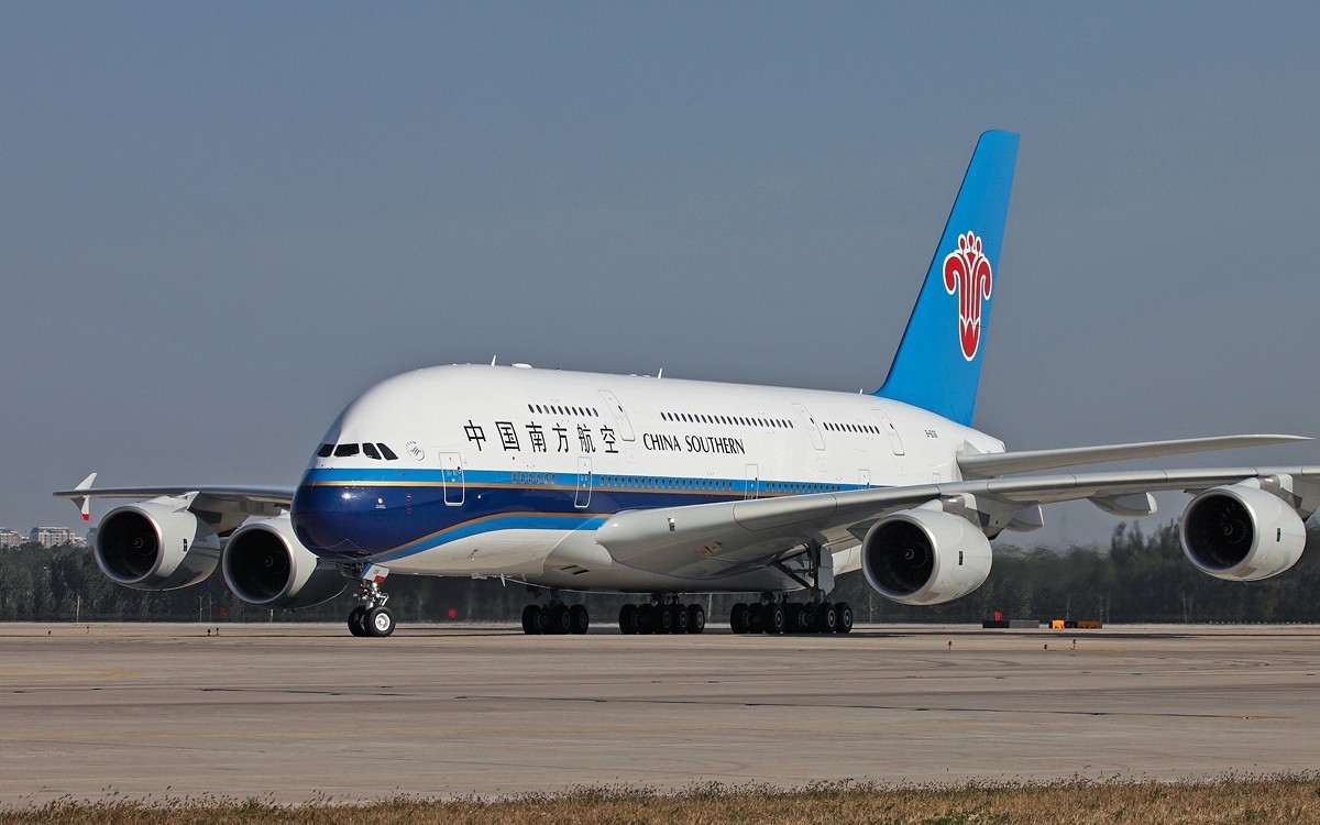 rfs南航a380雾天落北京_哔哩哔哩_bilibili