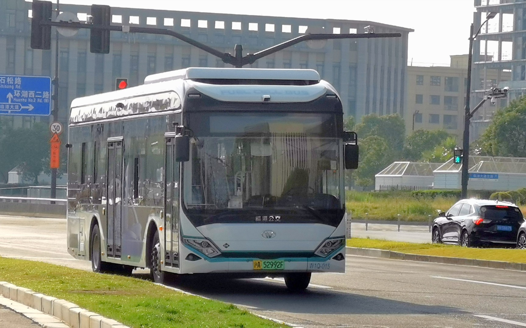 [pov417]上海临港公交 临港旅游观光线 环湖西一路紫杉路(一号码头)