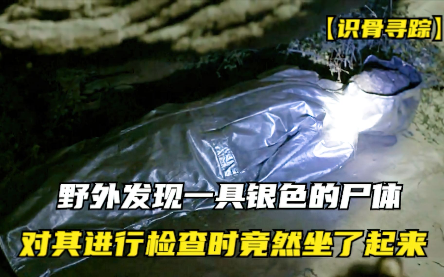 [图]野外发现一具银色尸体，检查时竟突然坐起，法医被吓得惊声尖叫