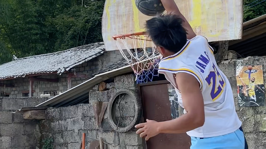 民间扣篮表演_哔哩哔哩_bilibili