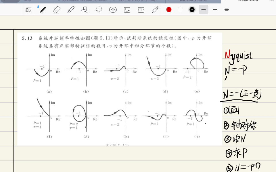 Nyquist图判断含有积分环节系统的稳定性哔哩哔哩bilibili