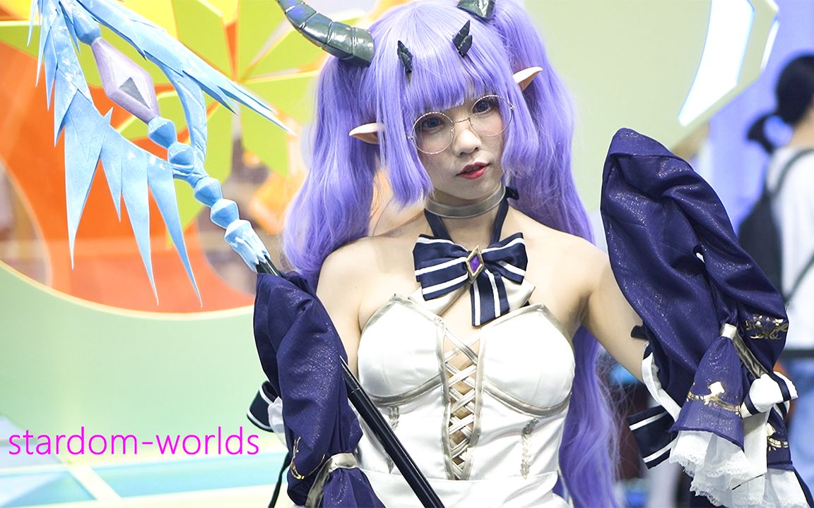 CICF2020 奥奇传说 cosplay 龙女耶梦加得 广州漫展哔哩哔哩bilibili