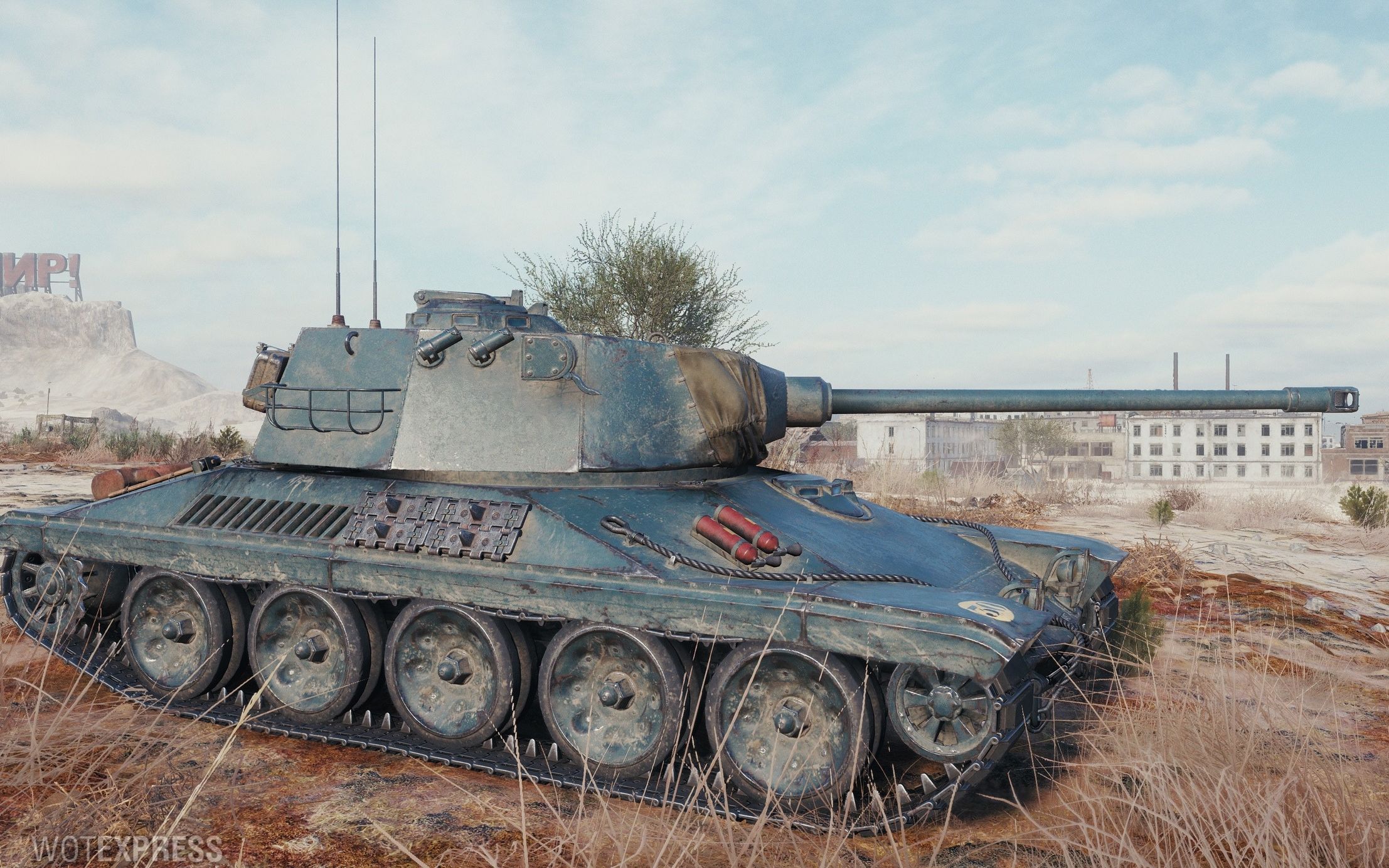 【绯色的坦克世界】amx30早期原型车---优劣势详解与小技巧_哔哩哔哩