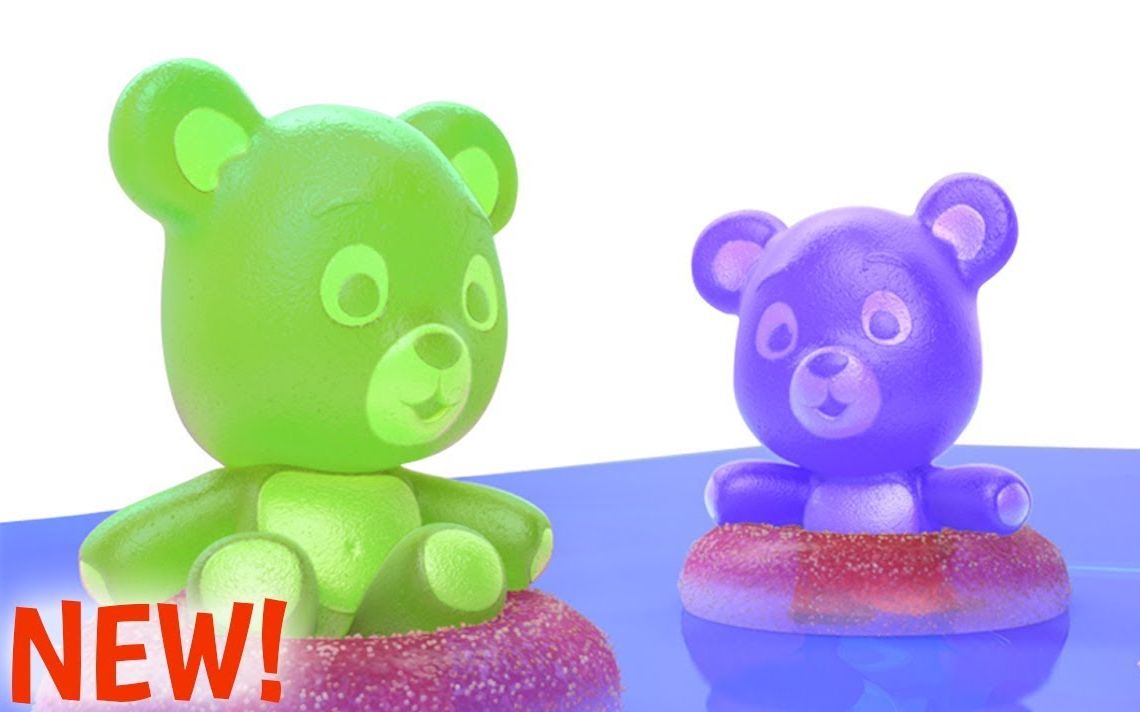 ◤英文动画歌谣◥五个小小熊橡皮糖fivelittlegummybears