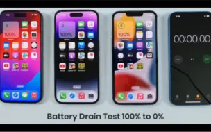 Download Video: iPhone 15 Pro vs 14 Pro vs 13 Pro电池续航测试iOS 17