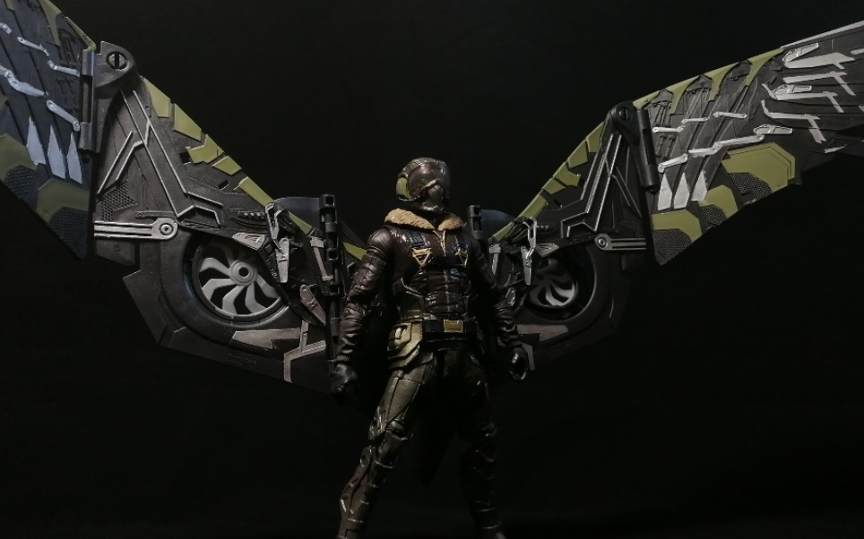 【丘评聊】翼展超长,六寸比例唯一的电影秃鹫,marvel legends 秃鹫