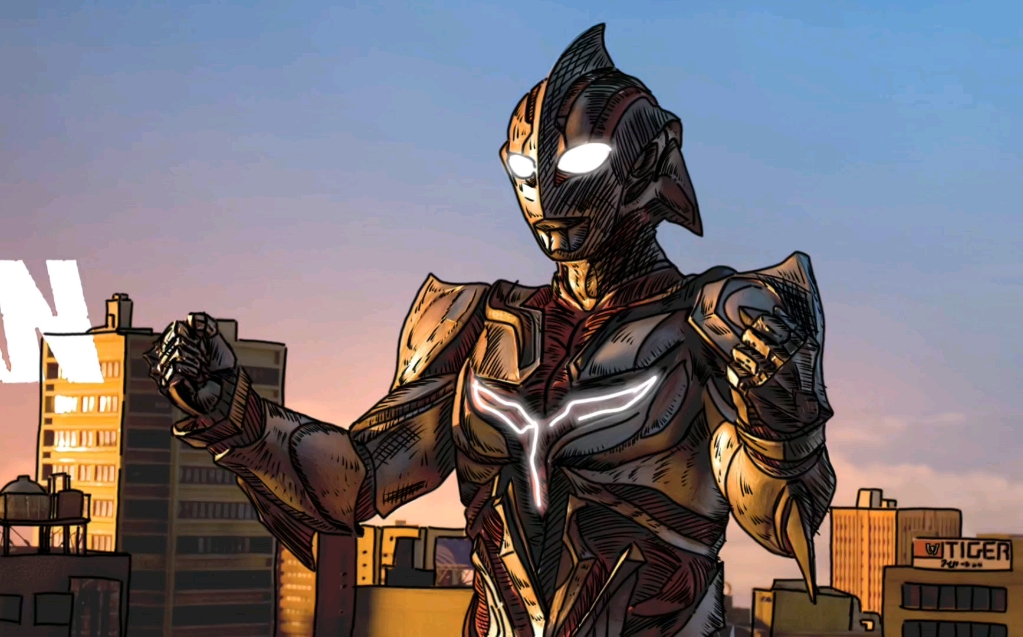 纸绘奈克斯特奥特曼