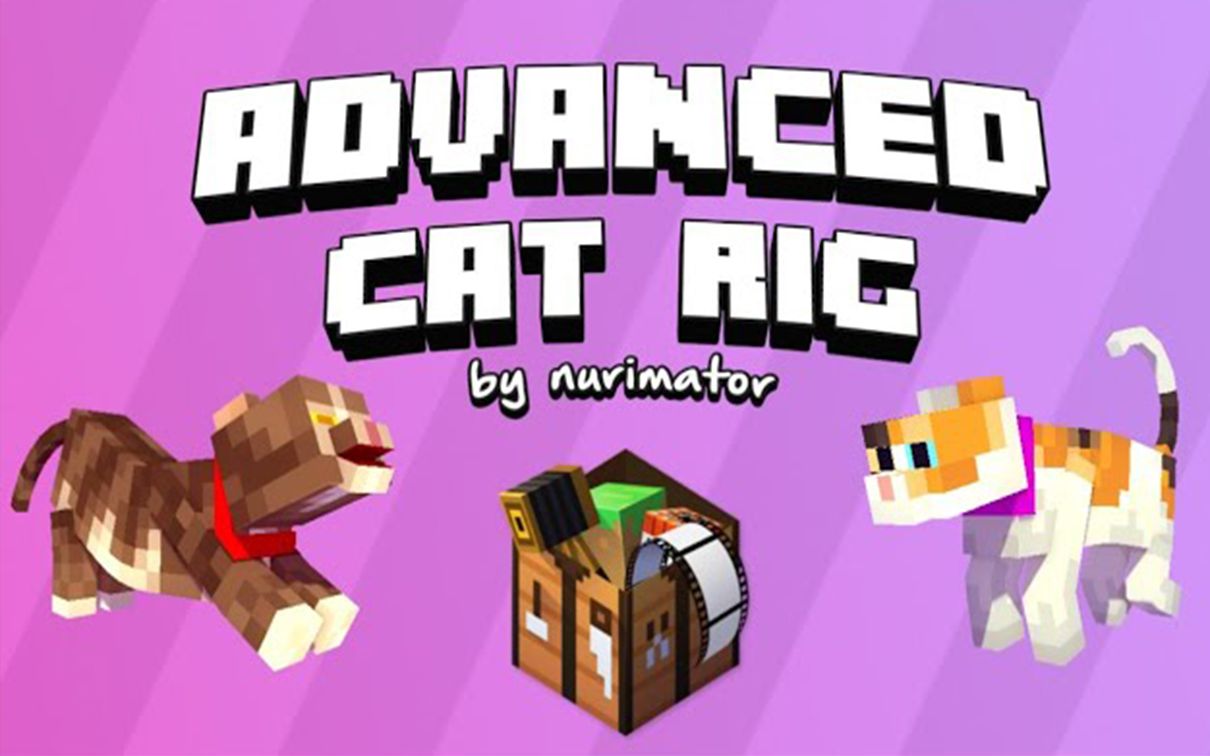 【Advanced cat Rig下载】Mine imator哔哩哔哩bilibili