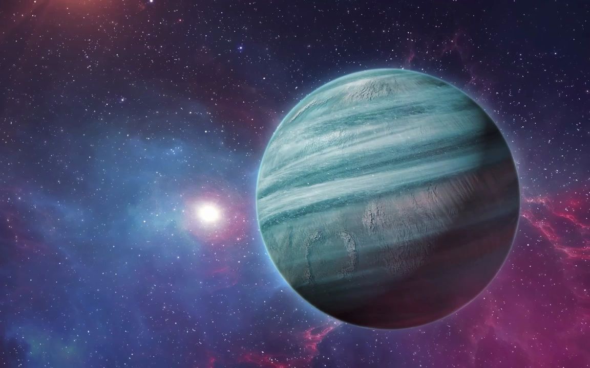 视频素材 ▏k1828 2k画质唯美蓝色科技科幻宇宙星空星云团银河系星系