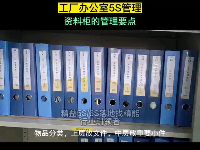 办公室资料柜5s管理