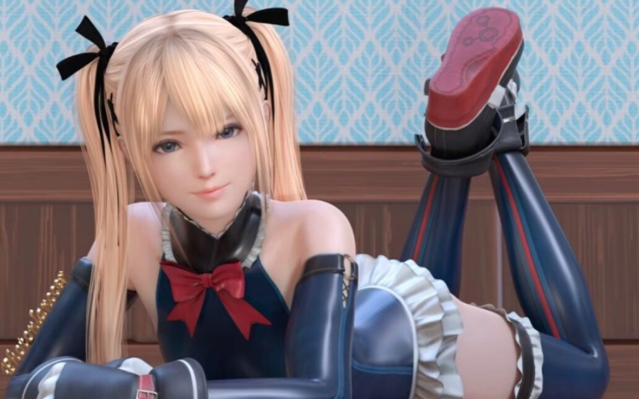 同人动漫:玛丽罗斯,doa确实滑溜