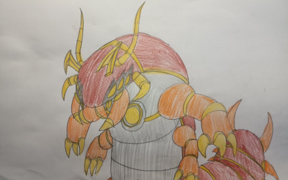 新规晶码战士魔兽提案:蜈蚣兽登场!