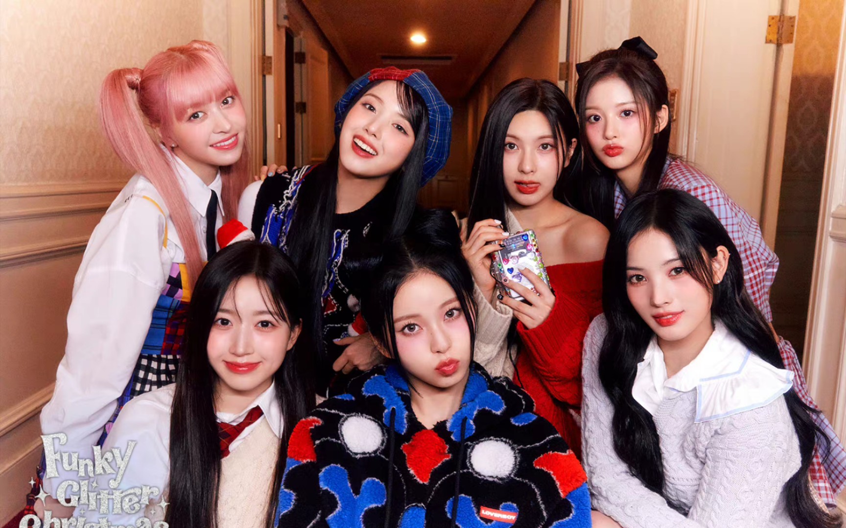 [回归预告] nmixx圣诞单曲《funky glitter christmas》预告照1合集