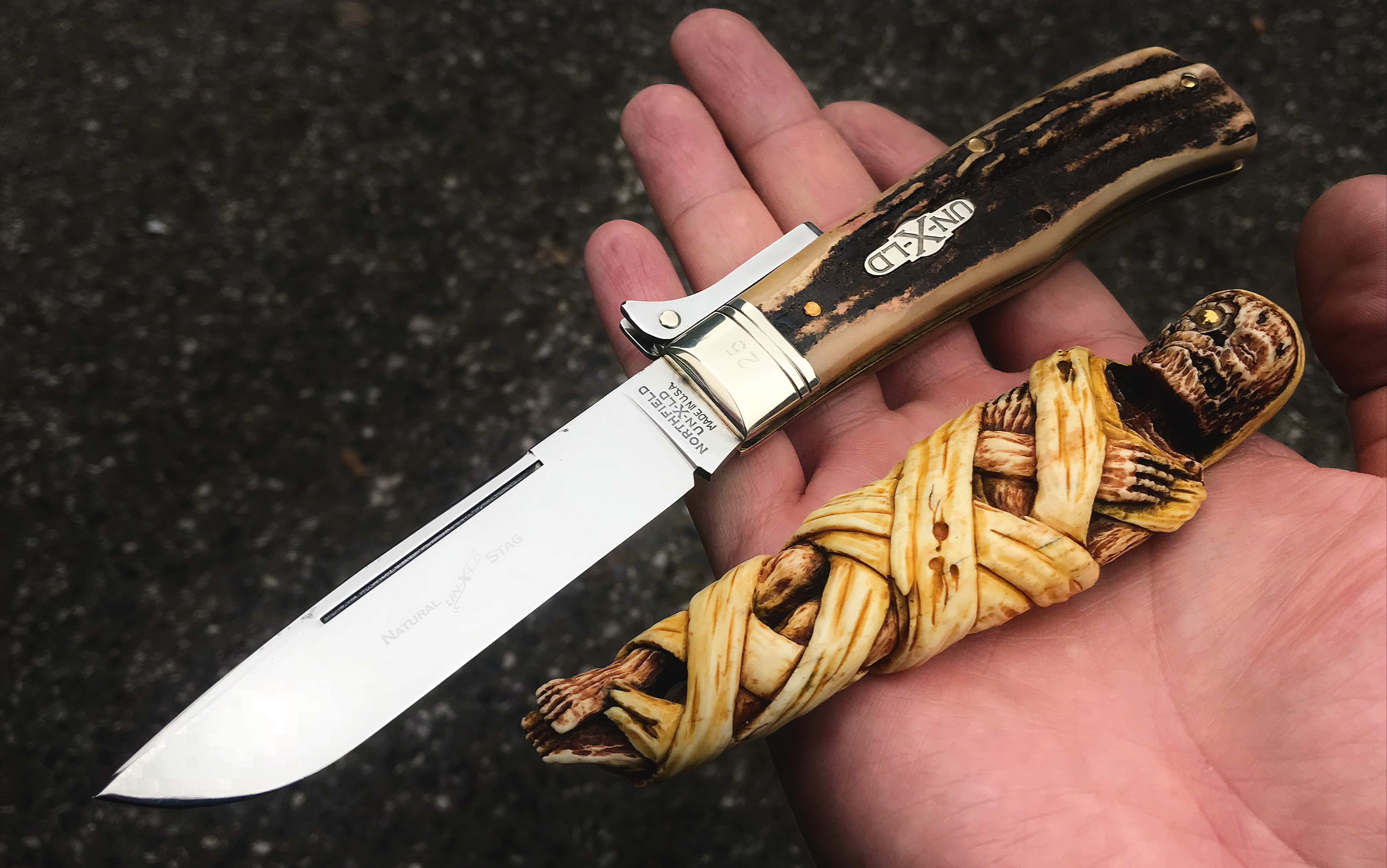 原野测评第十二期大东方23牛头锁口袋刀