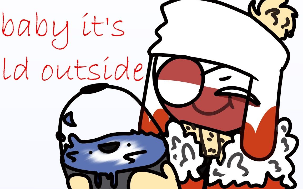 [图]Baby it's cold outside / countryhumans