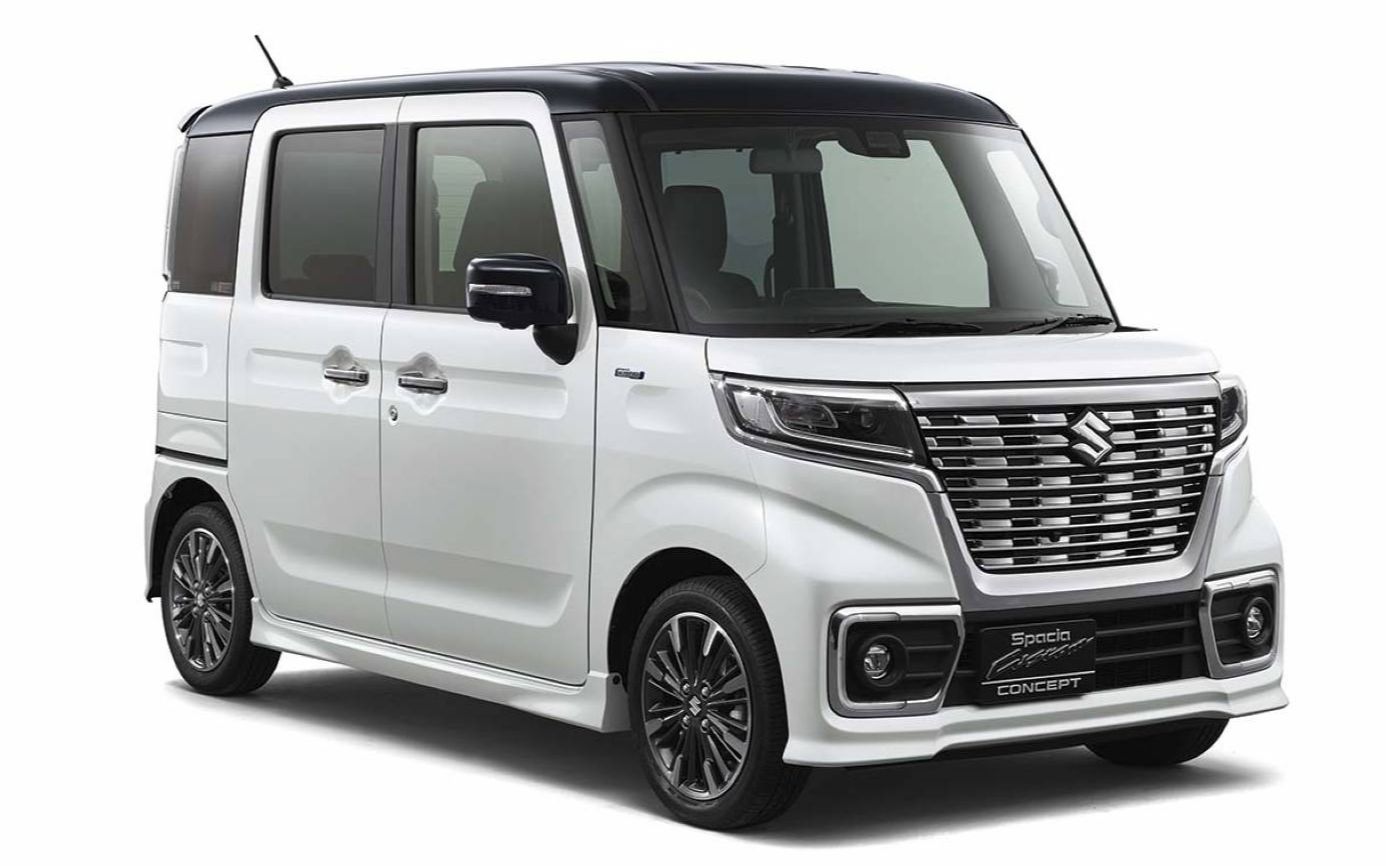 2017-2018全新铃木spacia custom hybrid turbo 4wd 静态展示