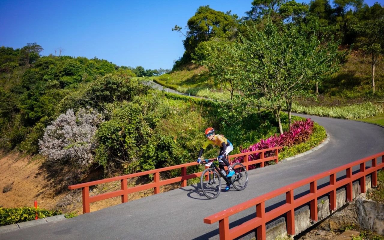 [图]巽寮湾星河山海半岛山马赛精英组 公路党骑这种路真是太惊险了= =差点摔车！！！