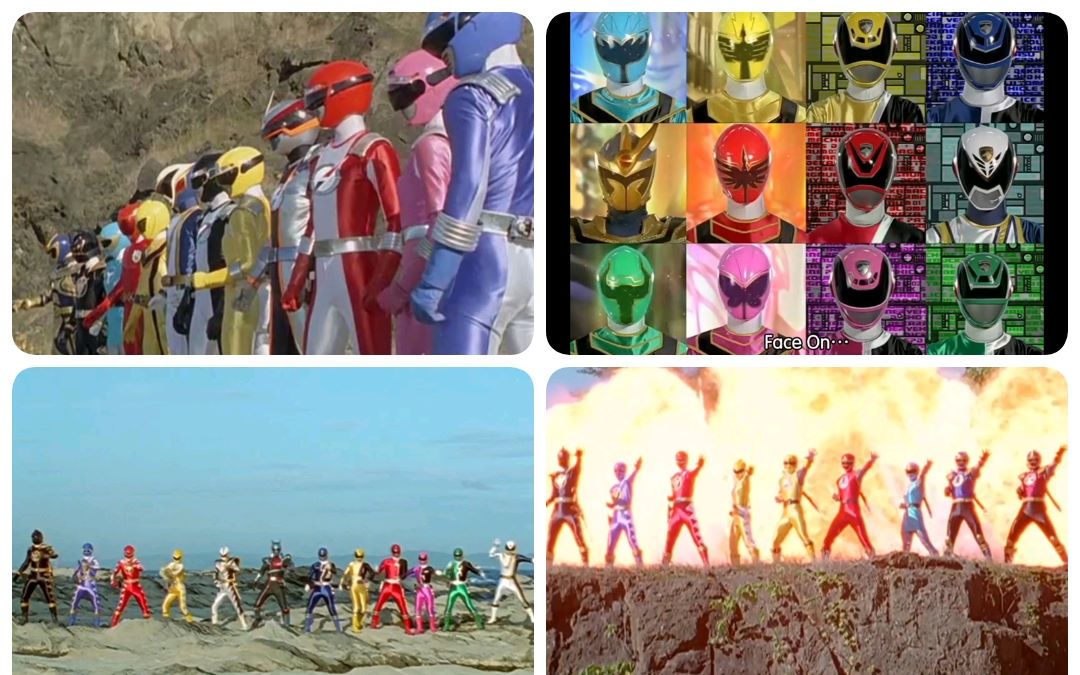 战队vs战队 五代超级战队合作报唱名 (第四弹)