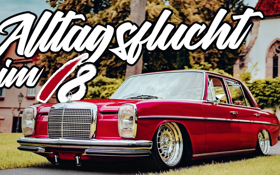 漂亮的奔驰w144低趴改装